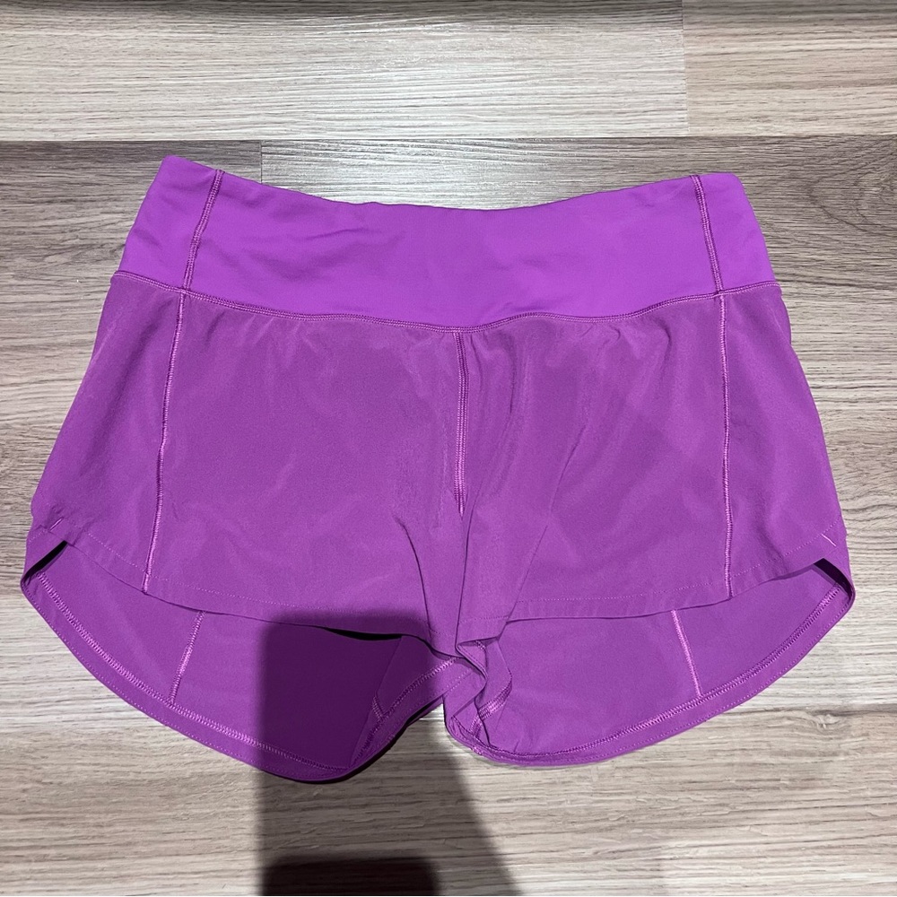 Purple Women's Shorts - Picture 4 of 9